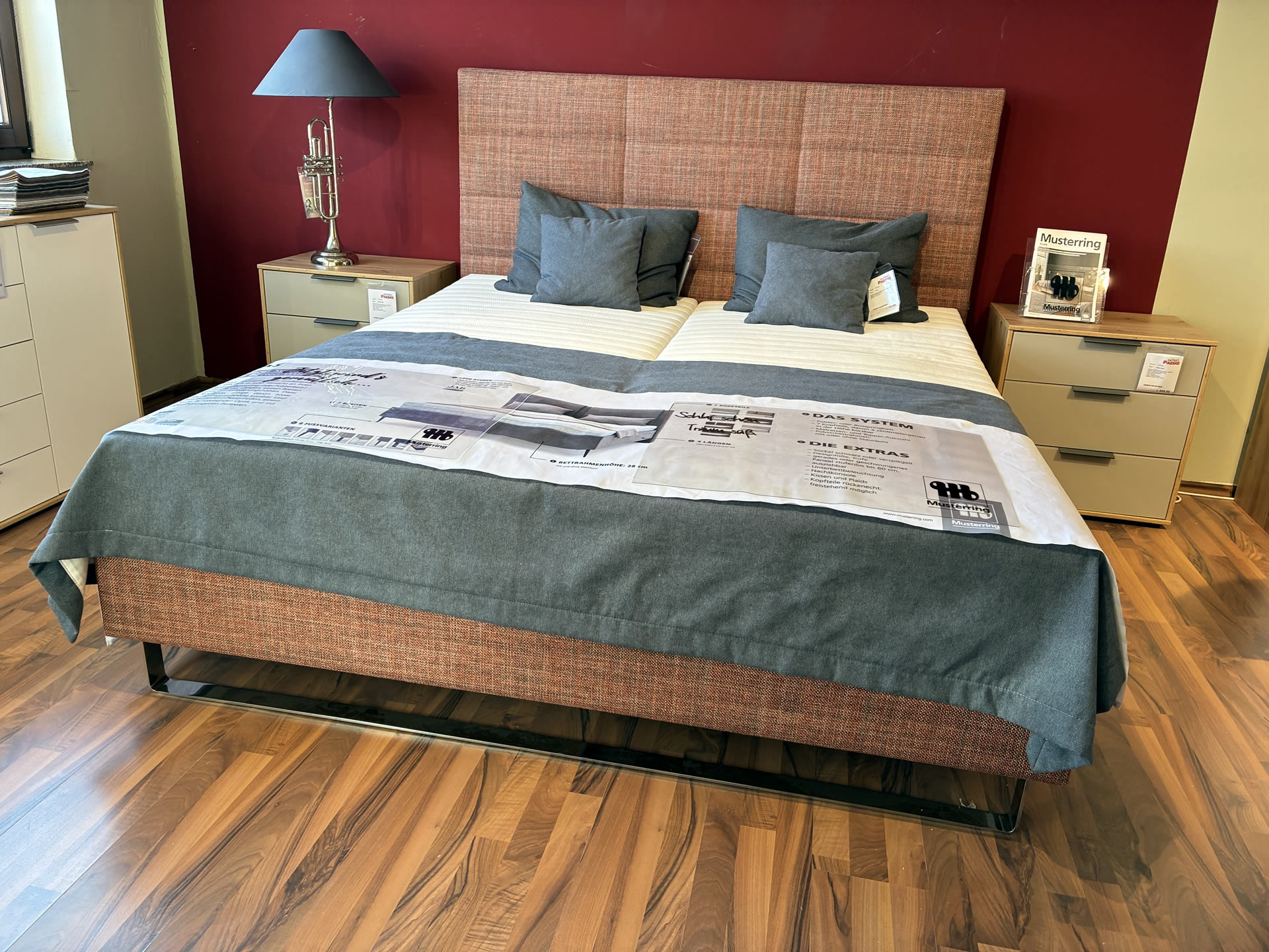 Musterring Polsterbett ELIAS mit seitl. Öffnung