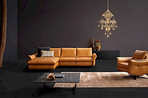 Polstergarnitur Z22788 - Leder, inkl. Funktion